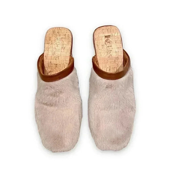 Korks by Kork-ease Lori Faux Fur Slip-On Clog Heel - Picture 5 of 7